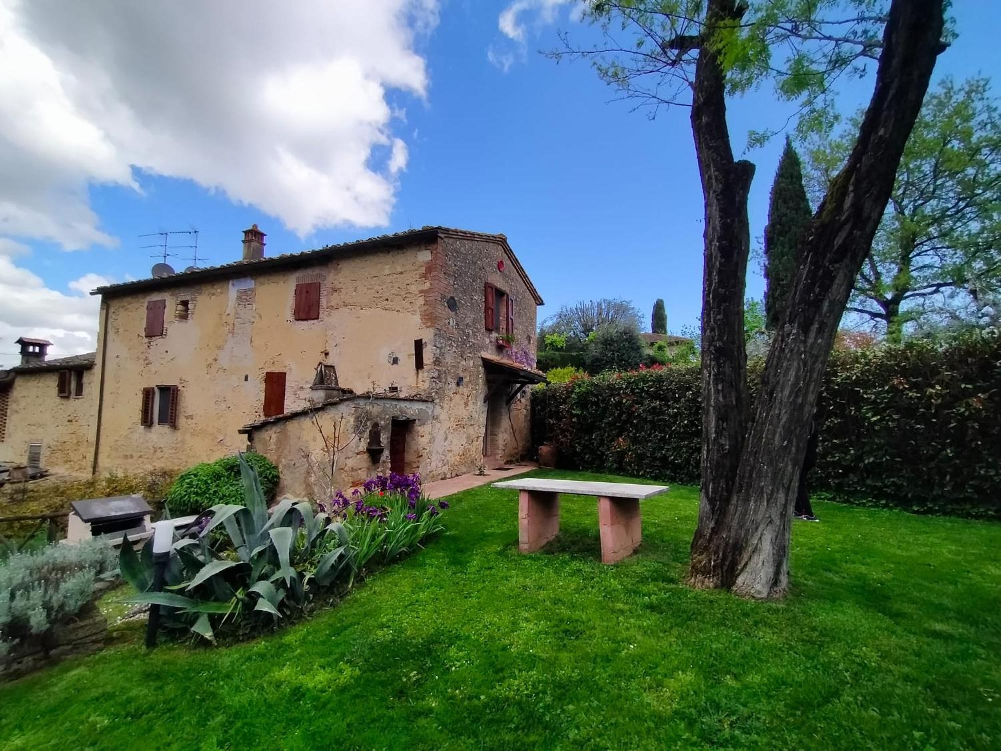Villa Cielo - Antica Casa Sulla Via Francigena San Gimignano Exterior foto